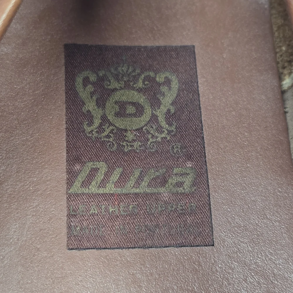 Vintage NWOT Duca Woven Brown Leather Loafers Bit Slip On Old Money Grandpacore